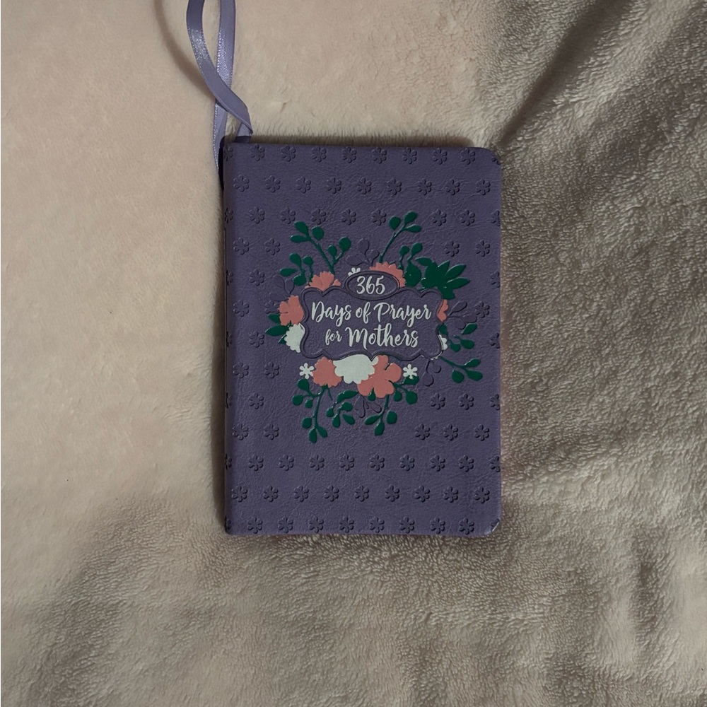 Purple Floral Prayer Book